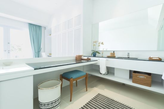 Cove 55 in Kuching:  Balcony Room | Bathroom Vanity