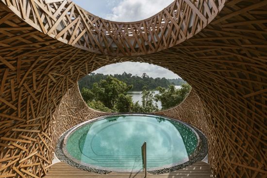 Mandai Rainforest Resort by Banyan Tree in Singapur:  Private Pool Pavilion for Treehouse Guests only
