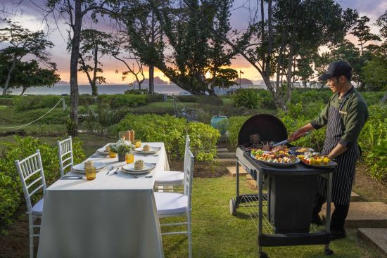 Banyan Tree Krabi:  In Room Barbecue