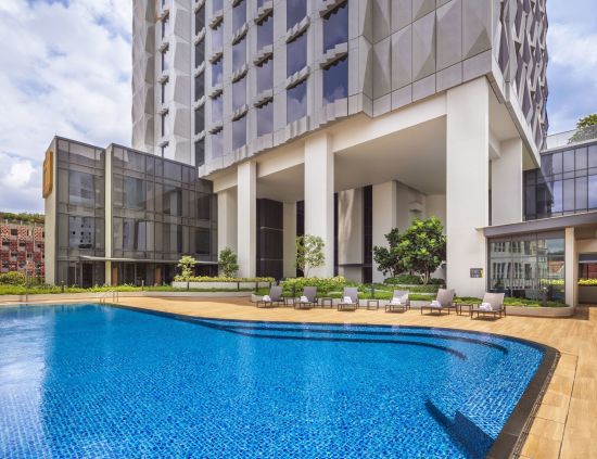 Mi Rochor in Singapur:  Pool