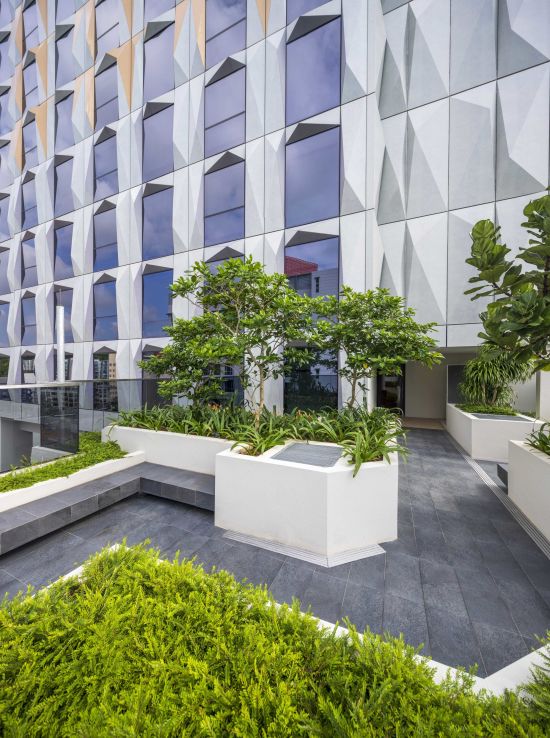 Mi Rochor in Singapur:  Garden