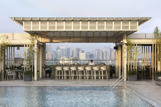 Okura Manila:  The Sora Rooftop Bar 