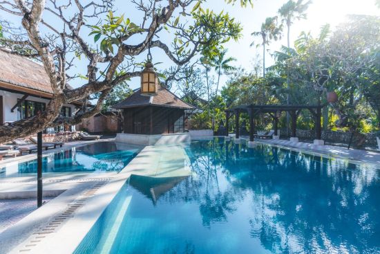 Puri Santrian in Südbali:  Tirta Pool