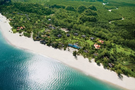 Four Seasons Resort in Langkawi:  Aerial View