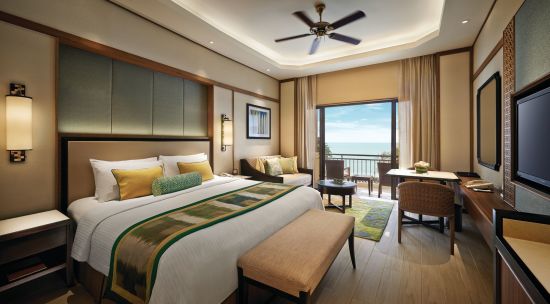 Shangri-La's Rasa Sayang Resort & Spa à Penang:   Deluxe Seaview | Garden Wing