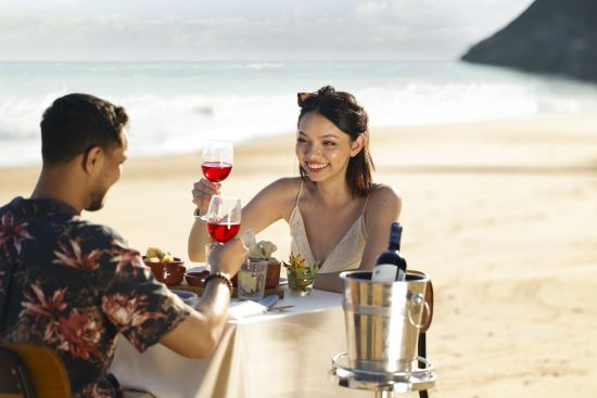 The Boathouse Pulau Tioman à Île Tioman:  Romantic Dining