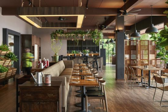 The Boathouse Pulau Tioman à Île Tioman:  Attap Seed Restaurant