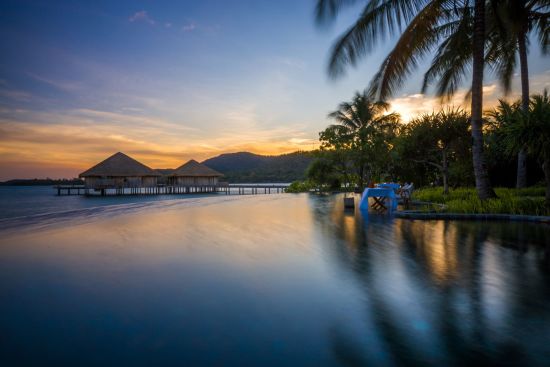 Song Saa Private Island in Koh Rong:  main pool