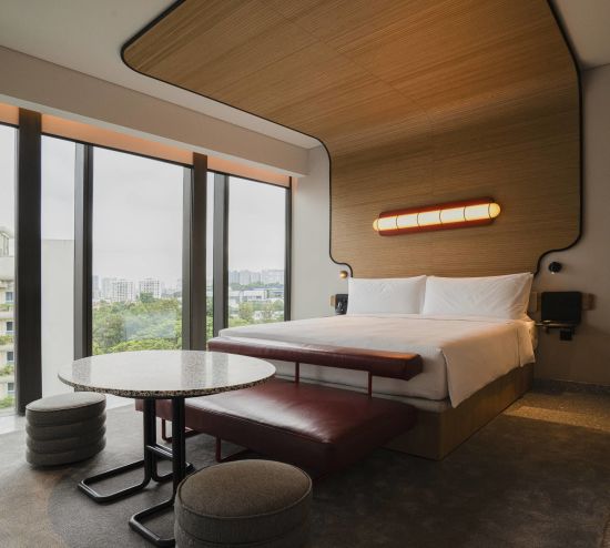 The Standard, Singapore in Singapur:  Junior Suite Pool View