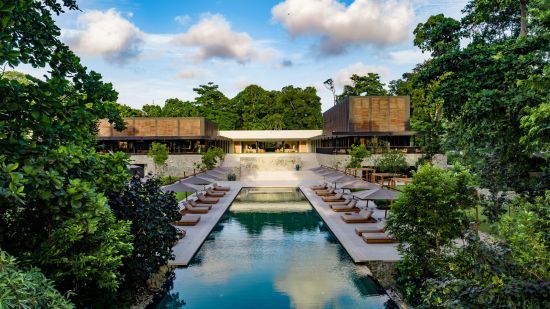 Mandarin Oriental, Desaru Coast:  exterior: Iconic Infinity Pool