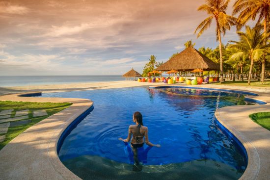 Oceanica Resort Panglao à Bohol:  Infinity Pool