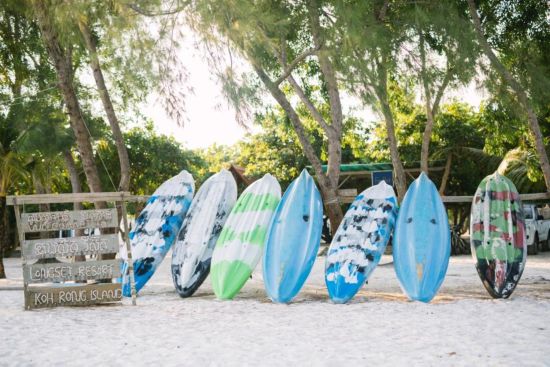 Long Set Resort à Koh Rong:  Long Set Beach