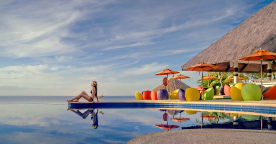 Oceanica Resort Panglao à Bohol:  Infinity pool