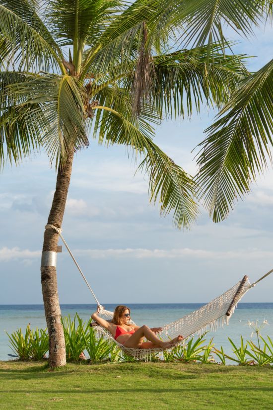 Oceanica Resort Panglao à Bohol:  Beach Hammock