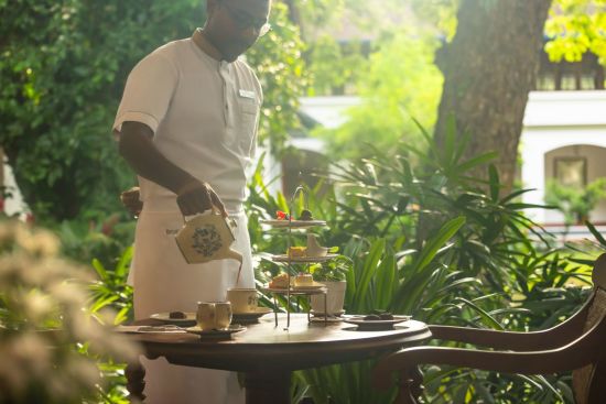 Brunton Boatyard in Kochi:  High Tea