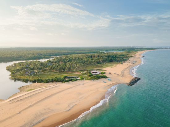Elements Beach & Nature Resort in Kalpitiya:  Bird Eye View