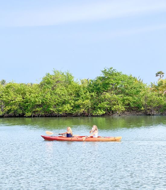 Elements Beach & Nature Resort in Kalpitiya:  Kayaking
