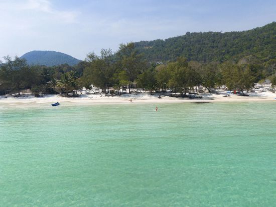 Island Center Point à Koh Rong Sanloem: Beautiful beach