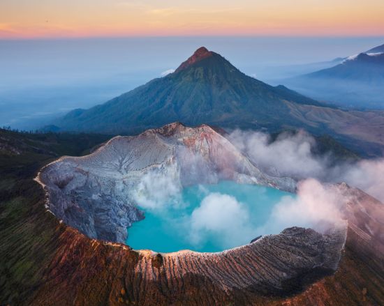 Java-Bali compactes de Yogyakarta: Java Mount Ijen
