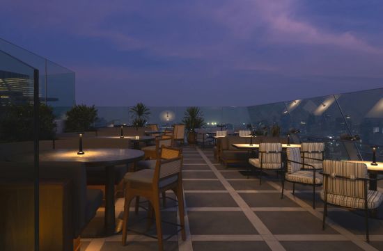 Dusit Thani Bangkok:  Spire Rooftop Bar