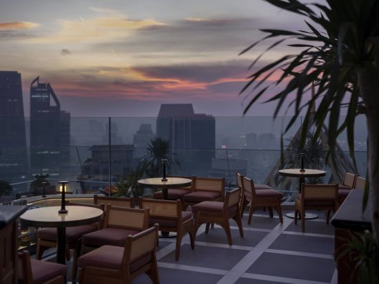 Dusit Thani Bangkok:  Spire Rooftop Bar