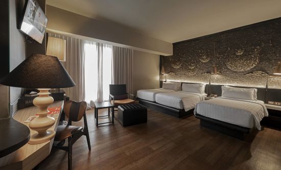 Siam@Siam Design Hotel Bangkok:  Deluxe Triple