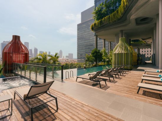 Parkroyal Collection Pickering in Singapur:  Infinity Pool
