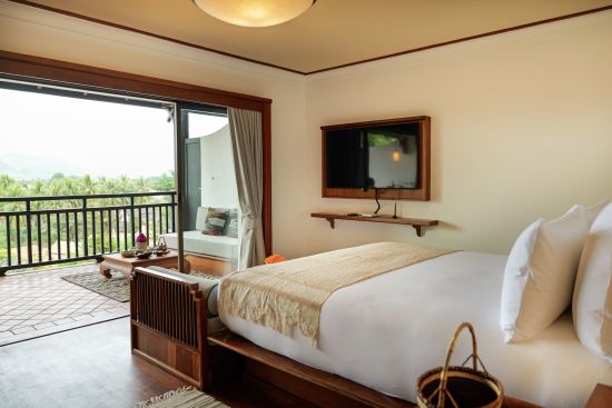 La Résidence Phou Vao in Luang Prabang: Phou Si Temple Suite | Bedroom