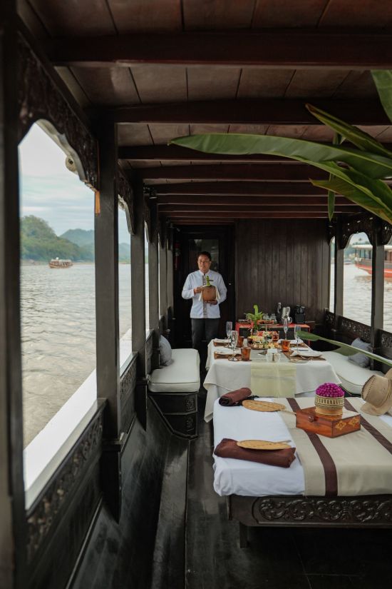 La Résidence Phou Vao in Luang Prabang: Afternoon Tea & Sunset Cruise