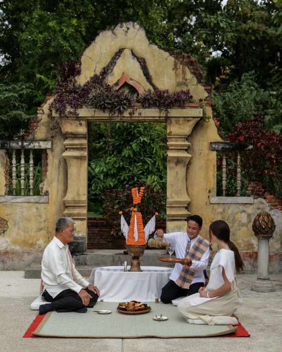 La Résidence Phou Vao in Luang Prabang: Ritual