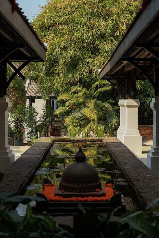 La Résidence Phou Vao in Luang Prabang: Fountain