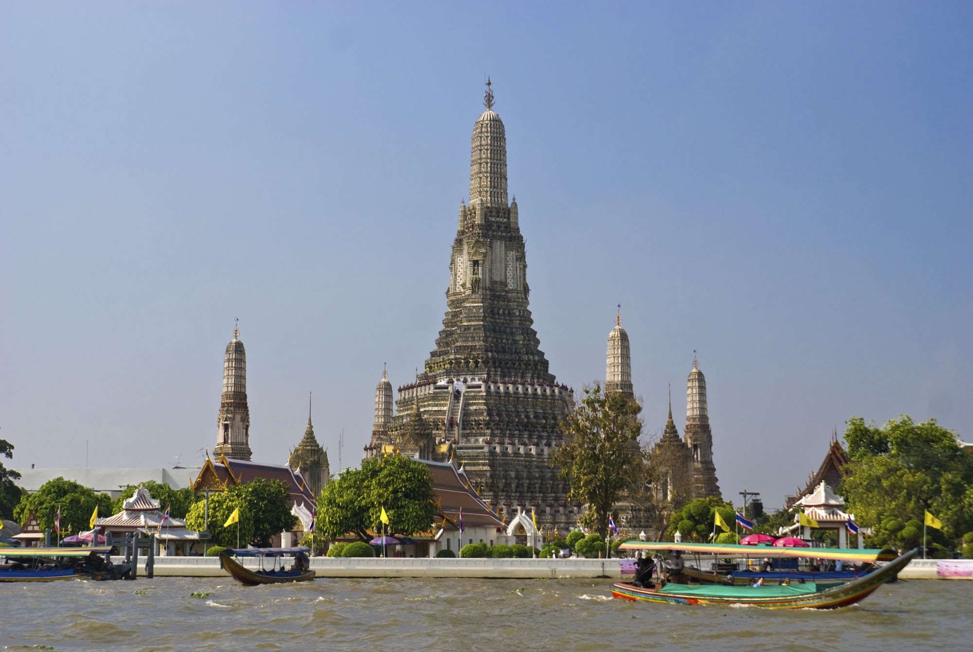 Königspalast und Klong-Bootsfahrt in Bangkok: Bangkok: Wat Arun