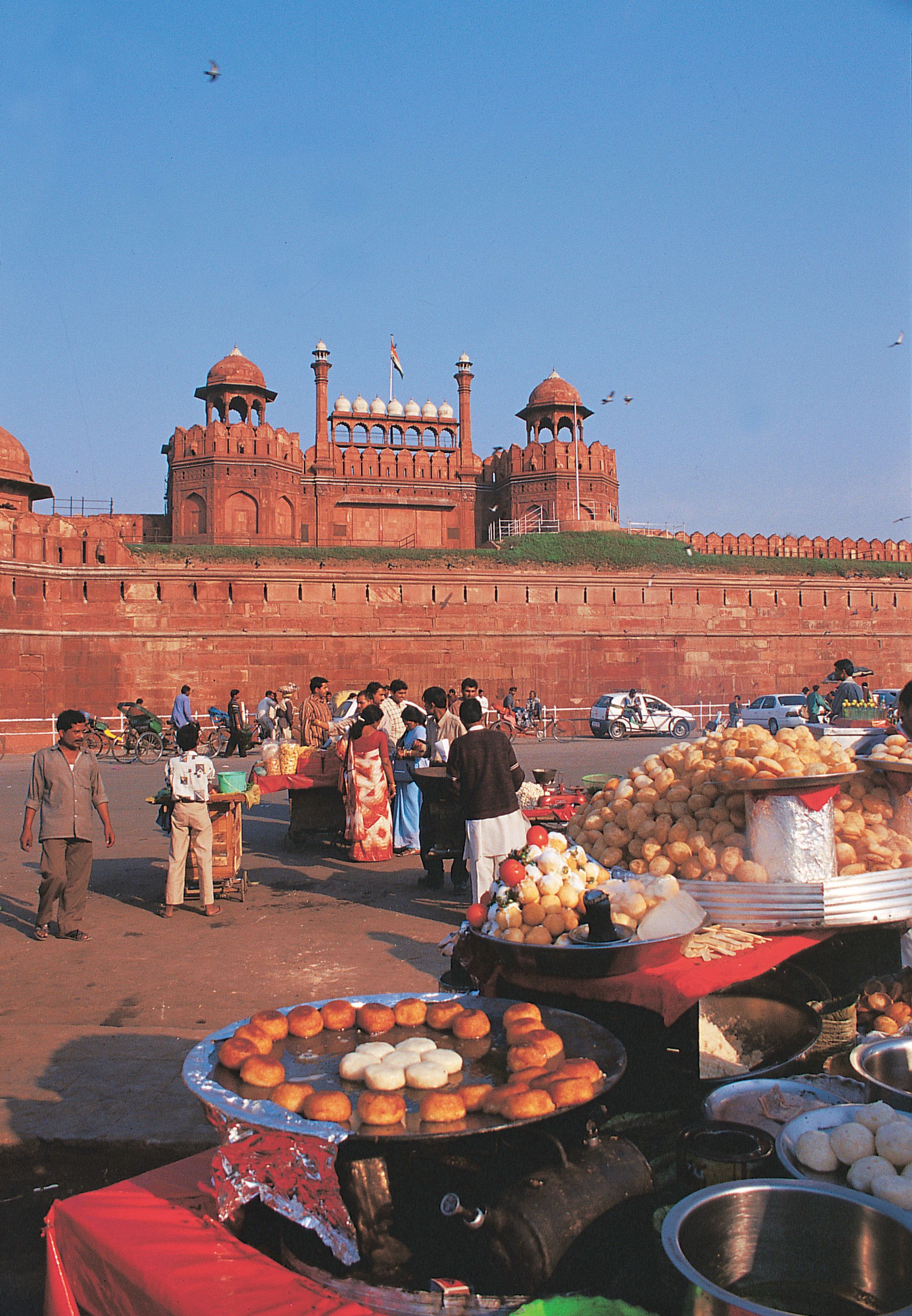 Zu Fuss durch Alt-Delhi: Red Fort Delhi