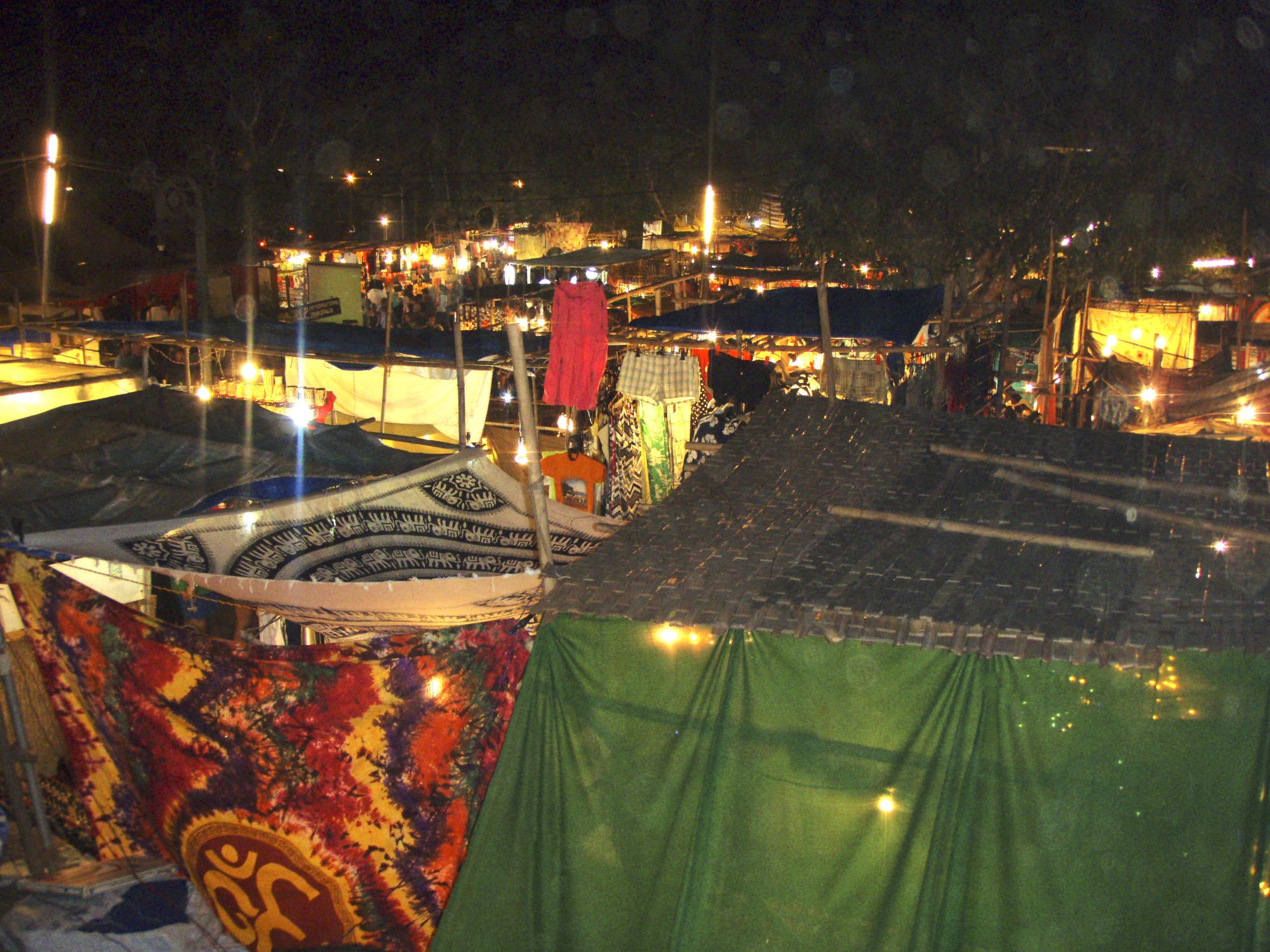 Goa by night: Ingos Nightmarket