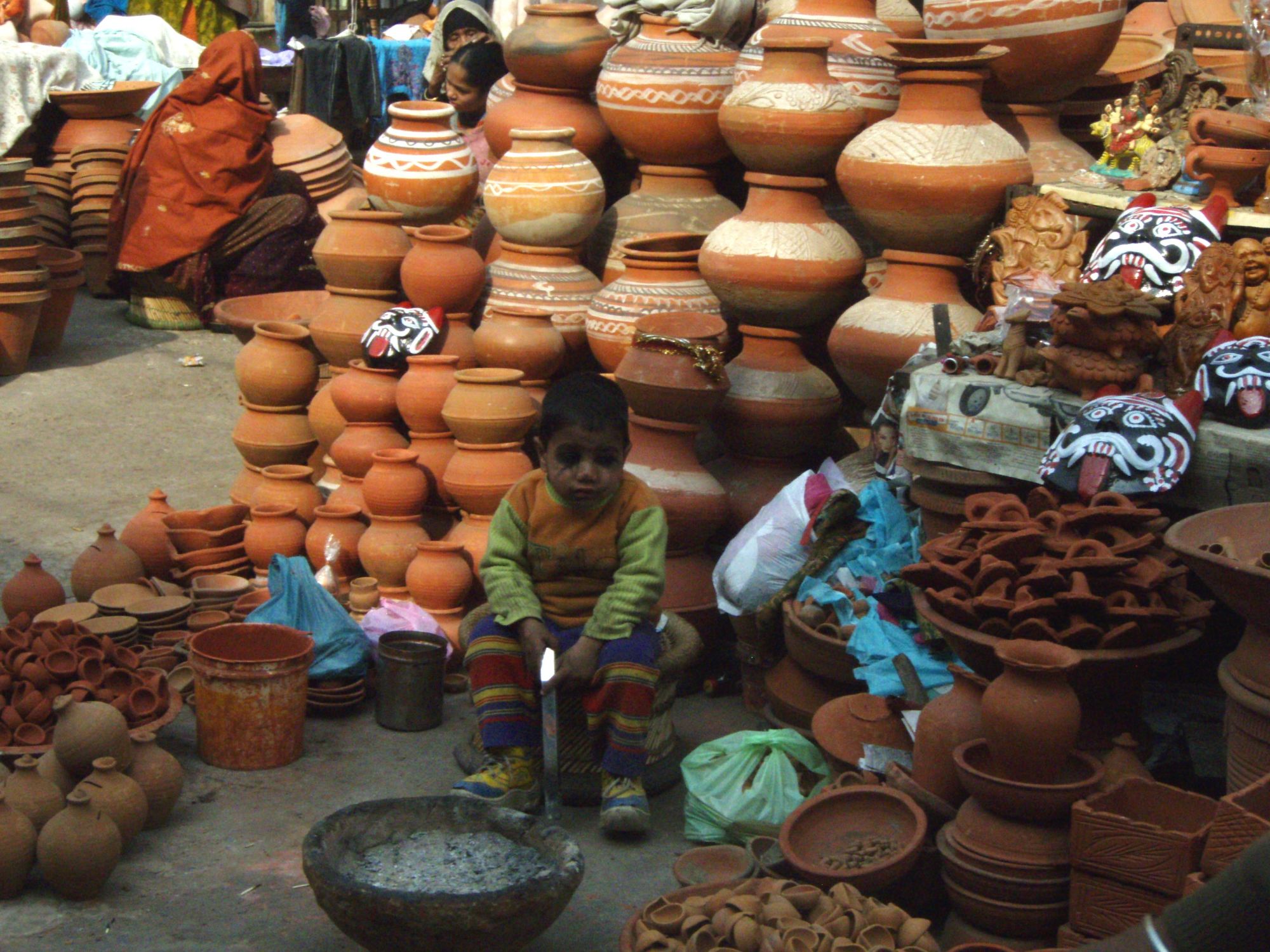 En route avec d’anciens enfants des rues à Delhi: Salaam Baalak, Market