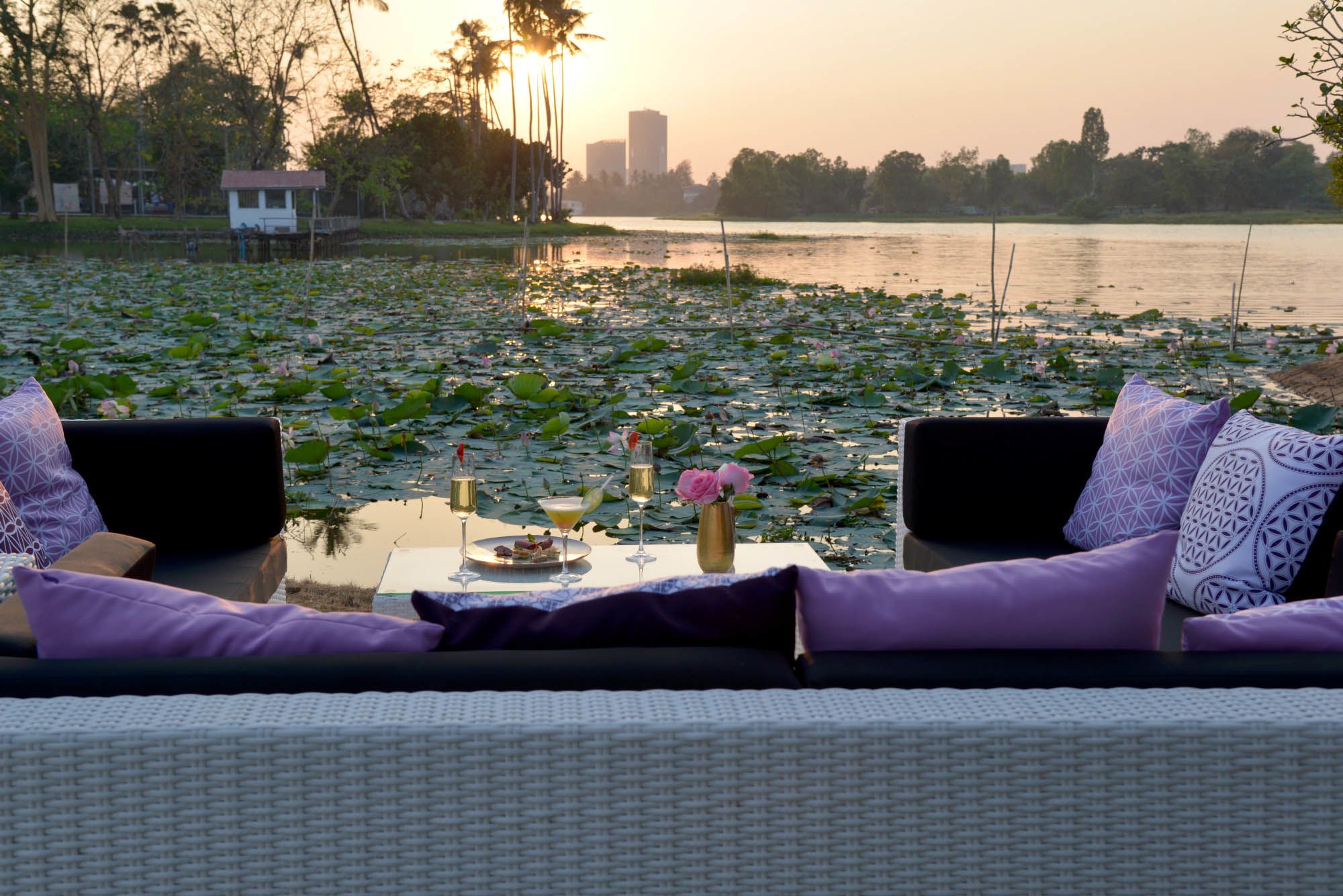 Gourmet Abendessen am Inya See in Yangon: Seeds Restaurant Yangon