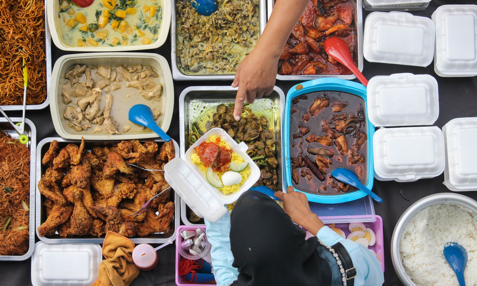 Traditionelles Kuala Lumpur: Kuala Lumpur: Streetfood