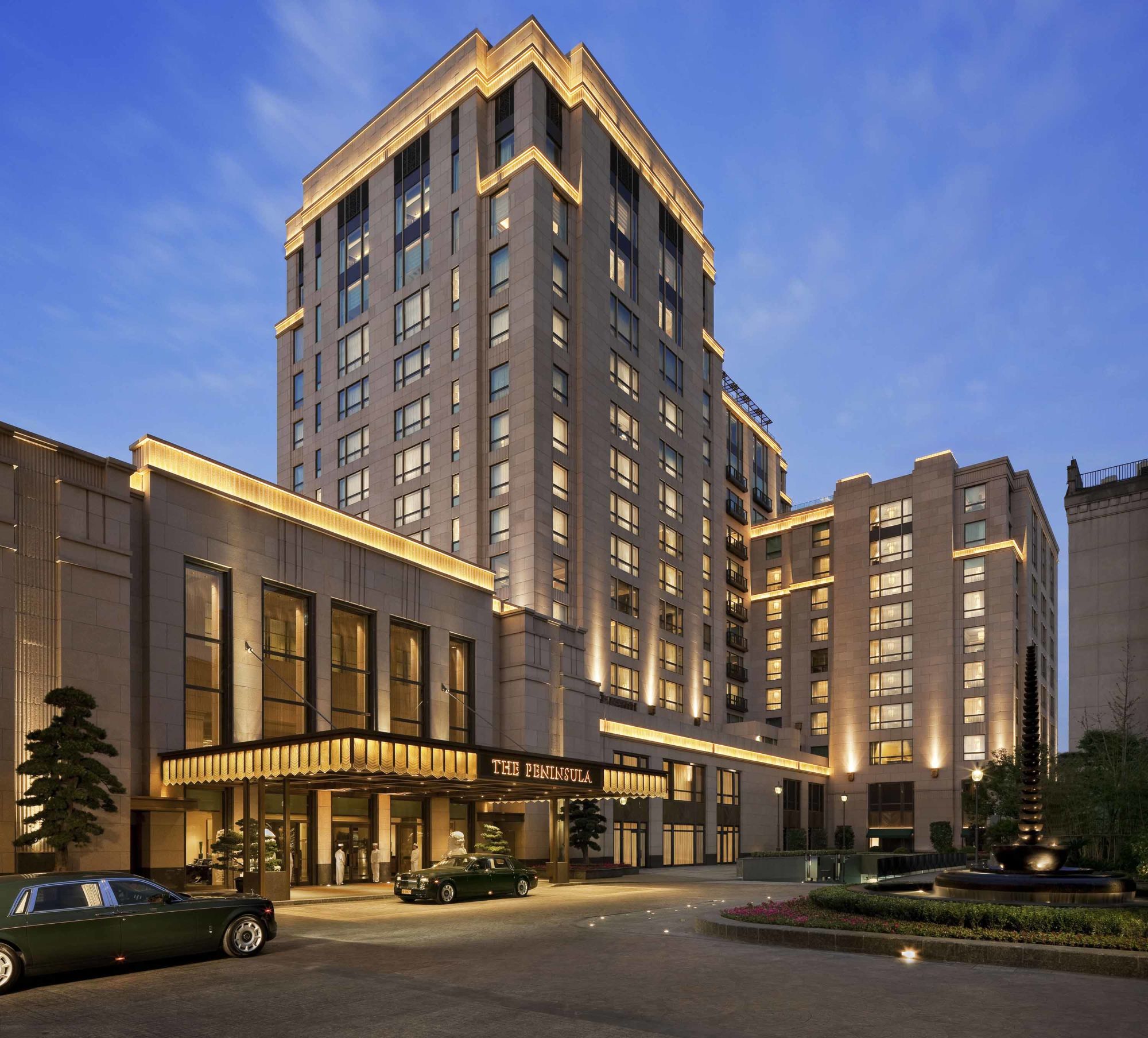 The Peninsula Shanghai:  Exterior