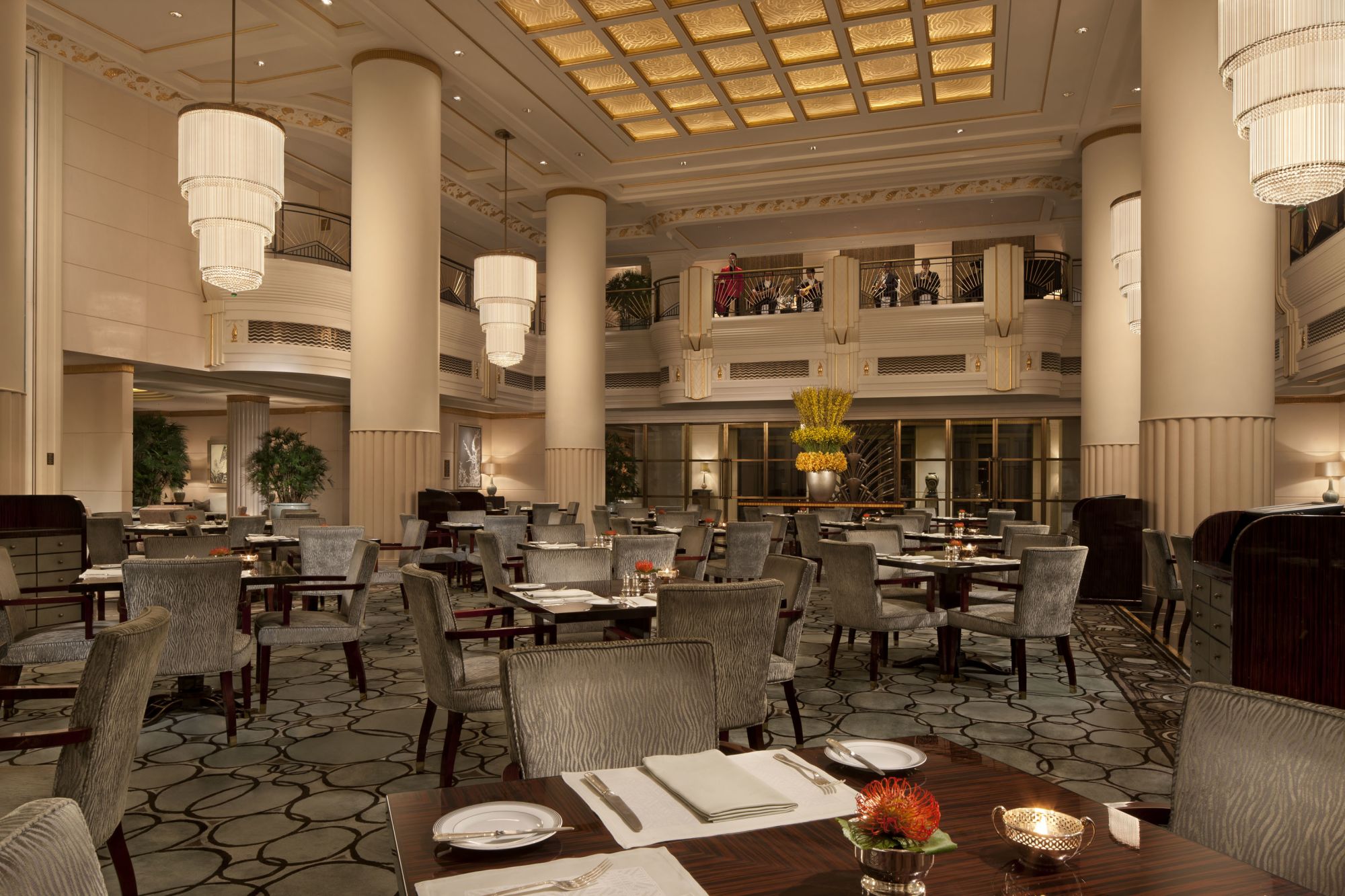 The Peninsula Shanghai:  The Lobby Restaurant
