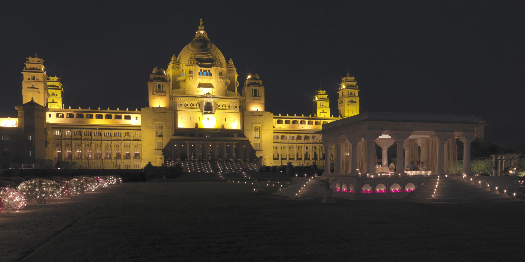 Umaid Bhawan Palace à Jodhpur: Celebration Table - Baradari Dining