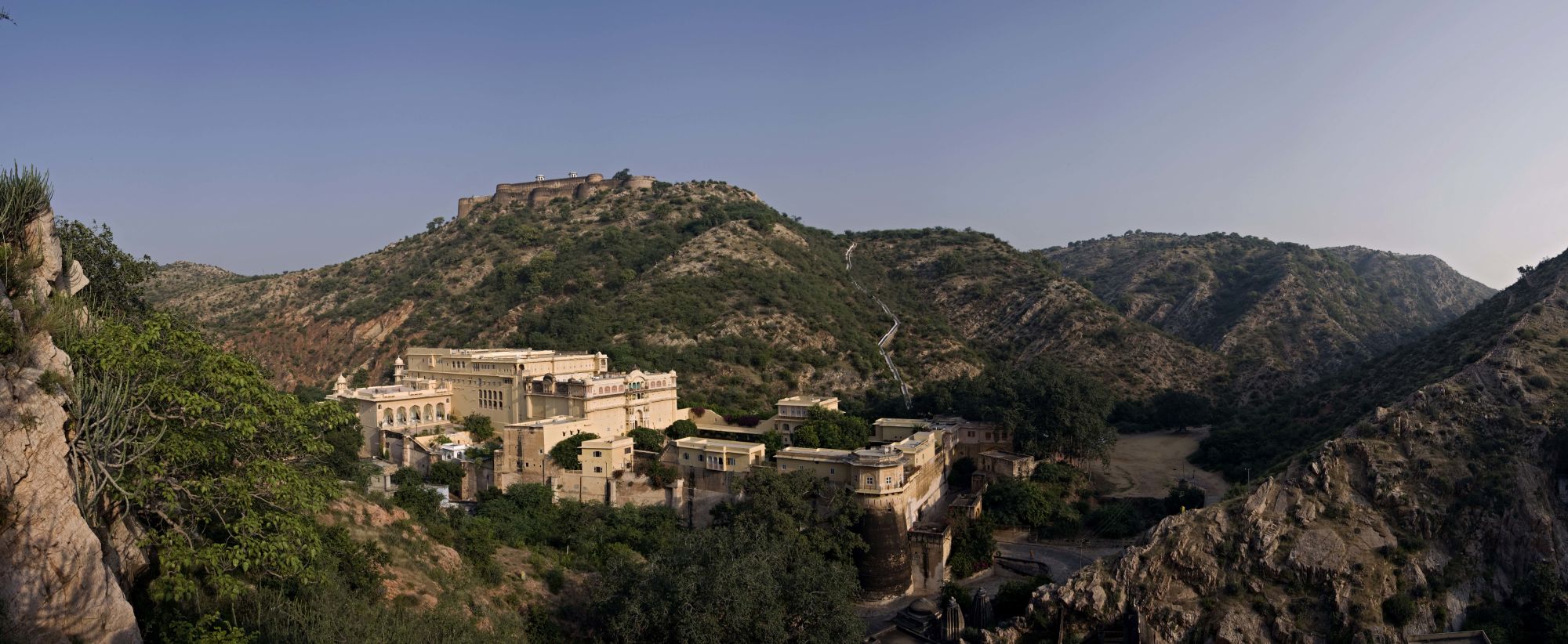 Samode Palace in Jaipur: Panorama View