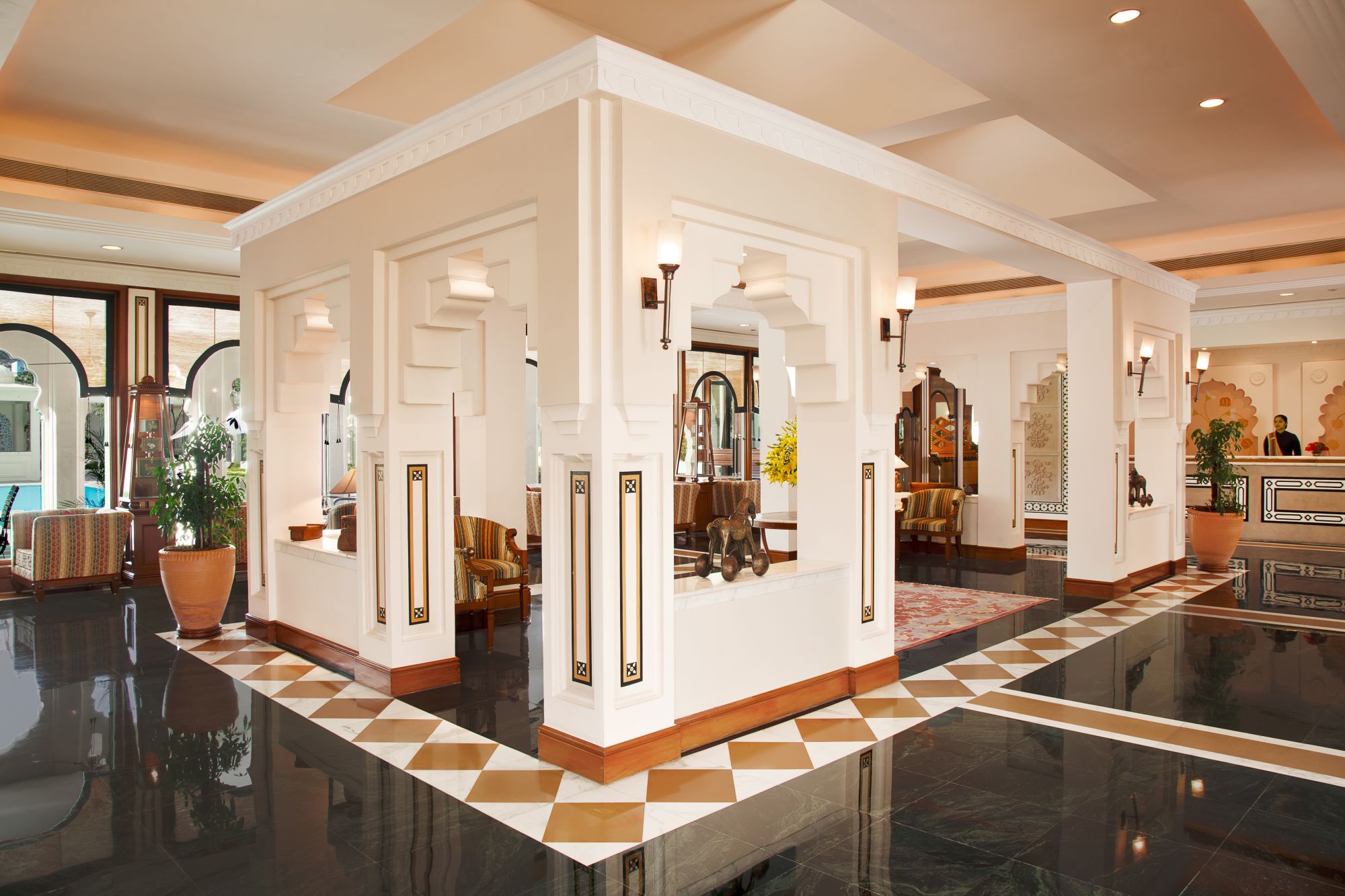 Trident in Jaipur: Lobby