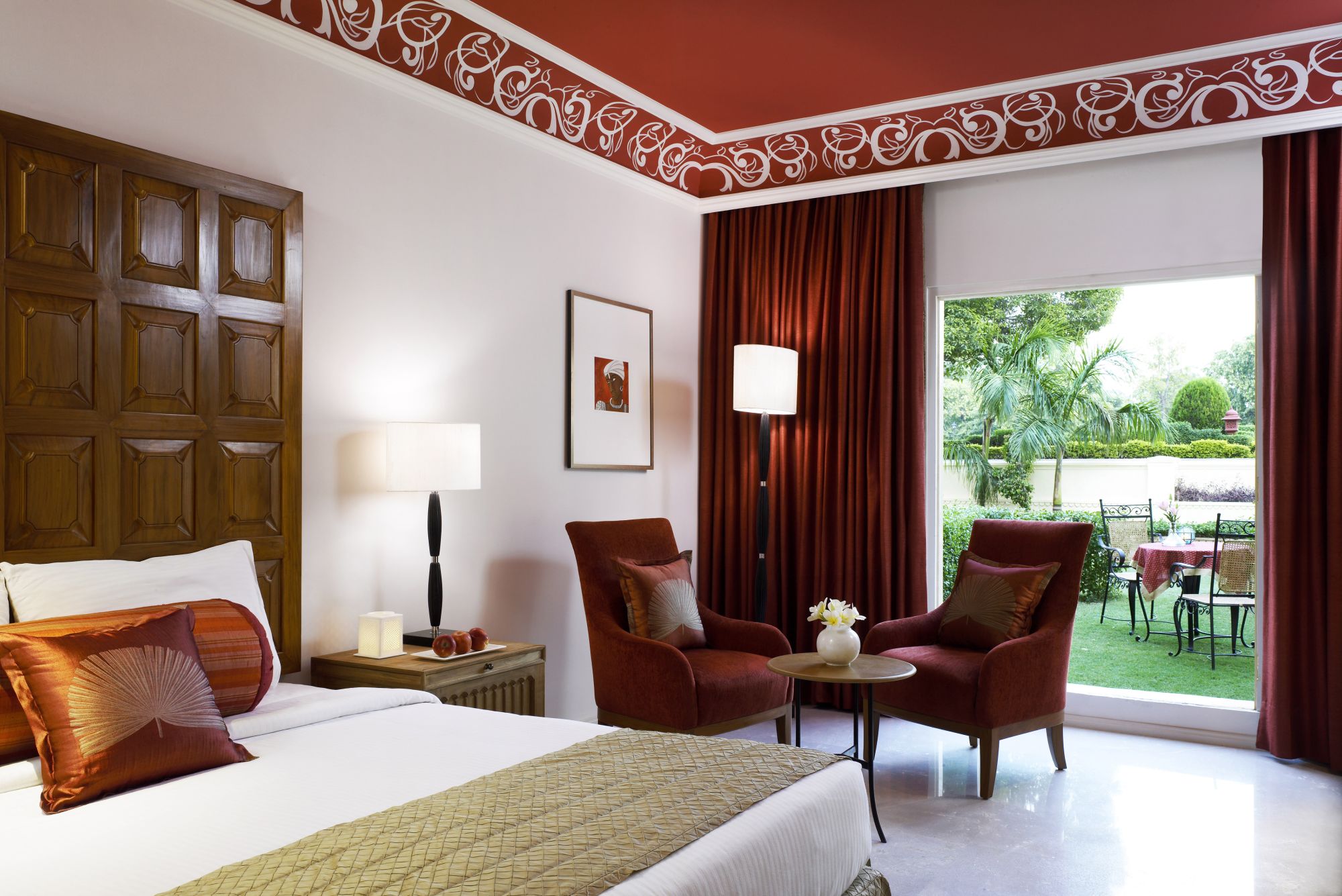 Jai Mahal Palace à Jaipur: Luxury sit-out