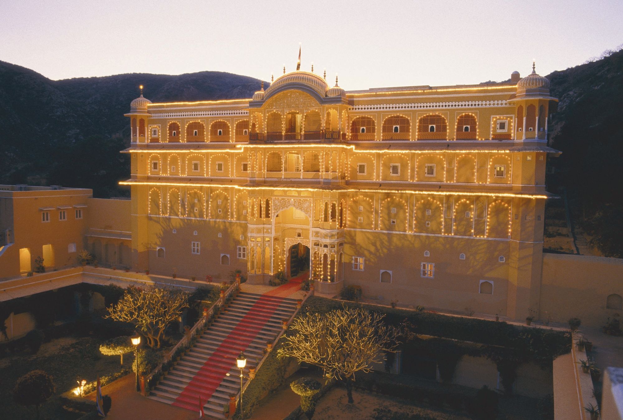 Samode Palace in Jaipur: Entrance
