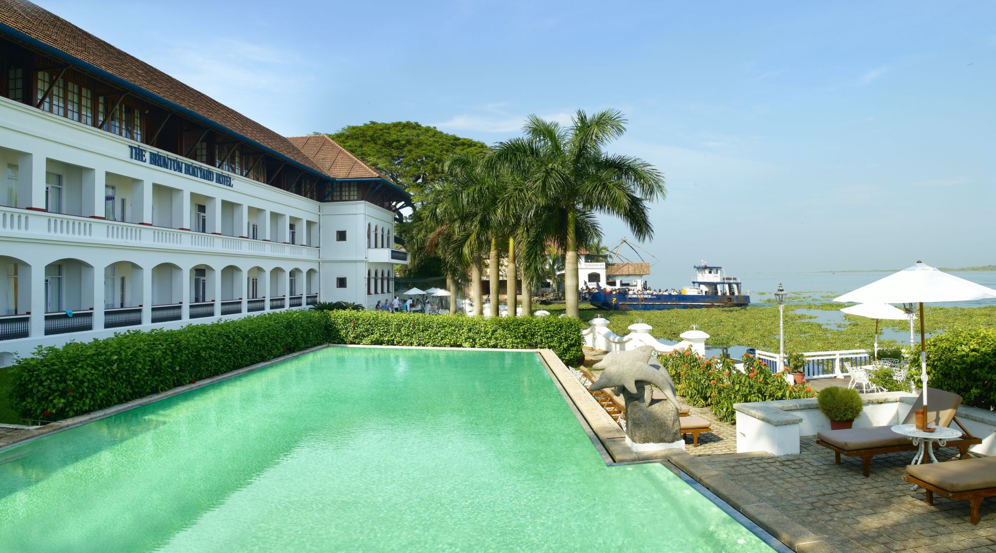 Brunton Boatyard in Kochi: Swimming Pool