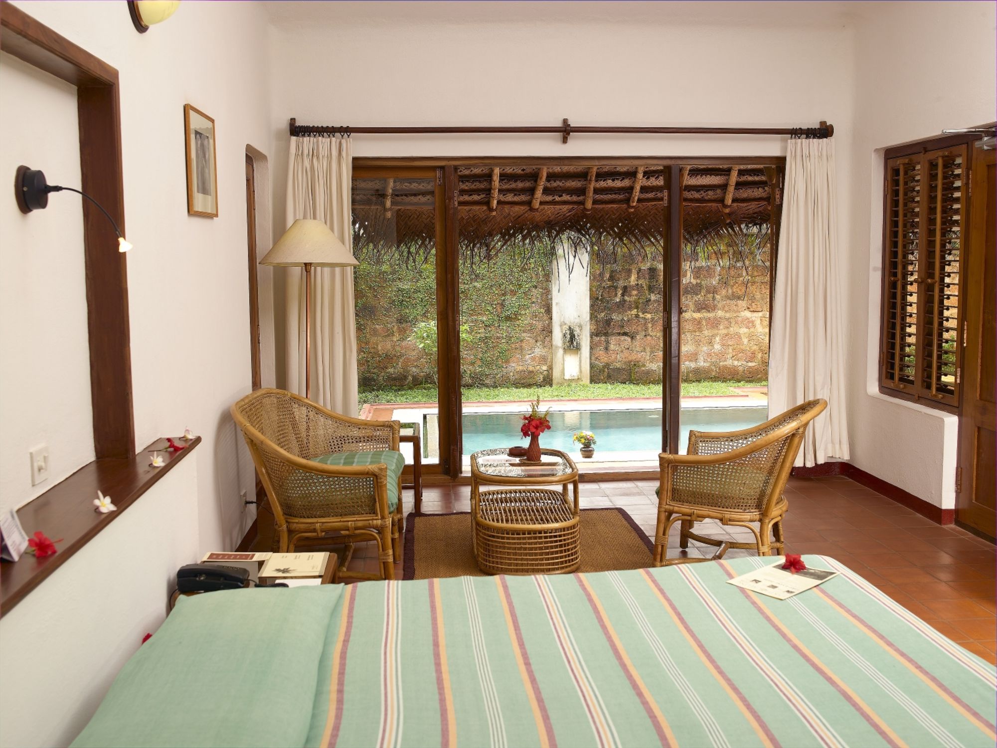 Marari Beach Resort in Mararikulam:  Garden Villa with private pool