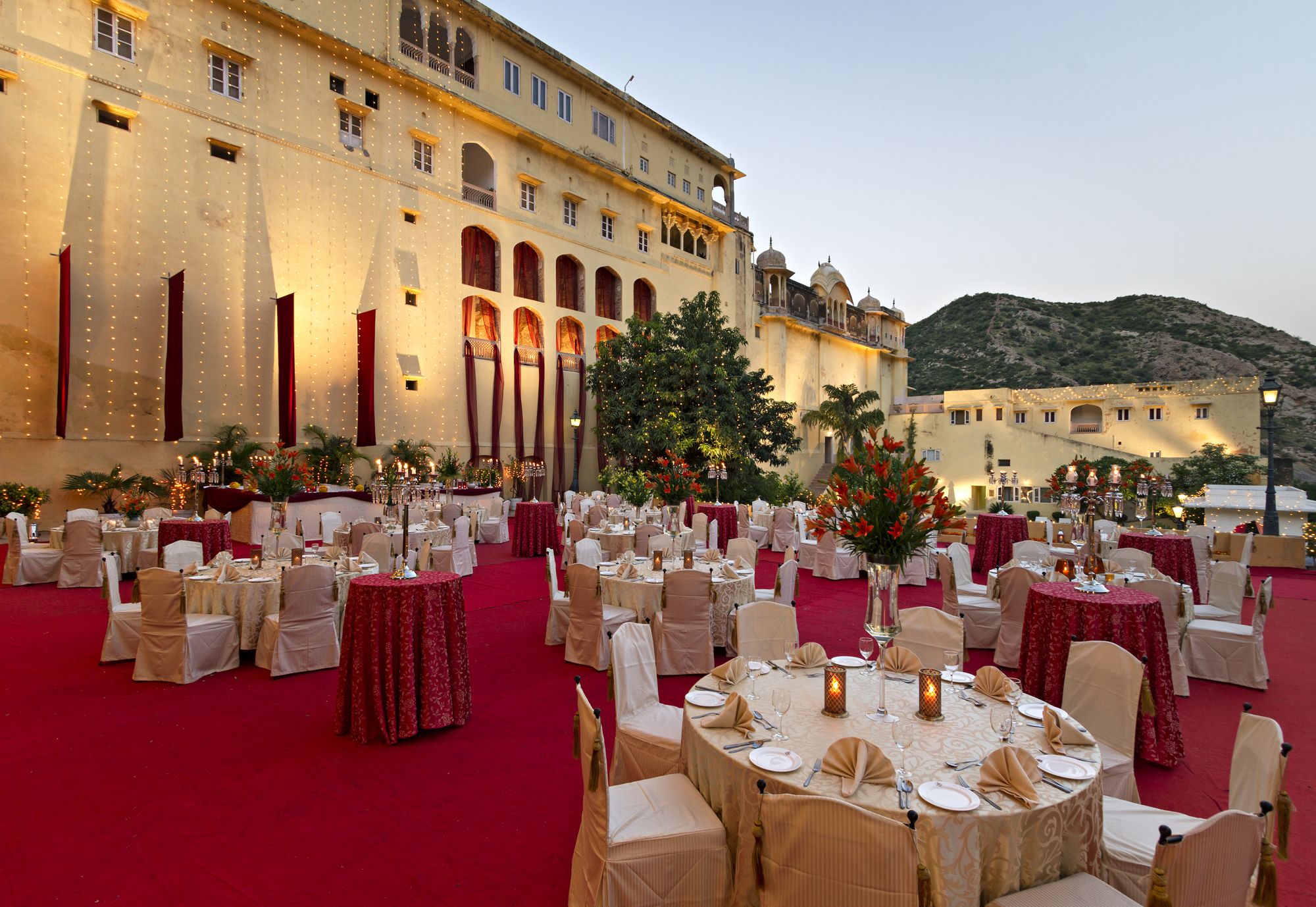 Samode Palace in Jaipur: f&b: