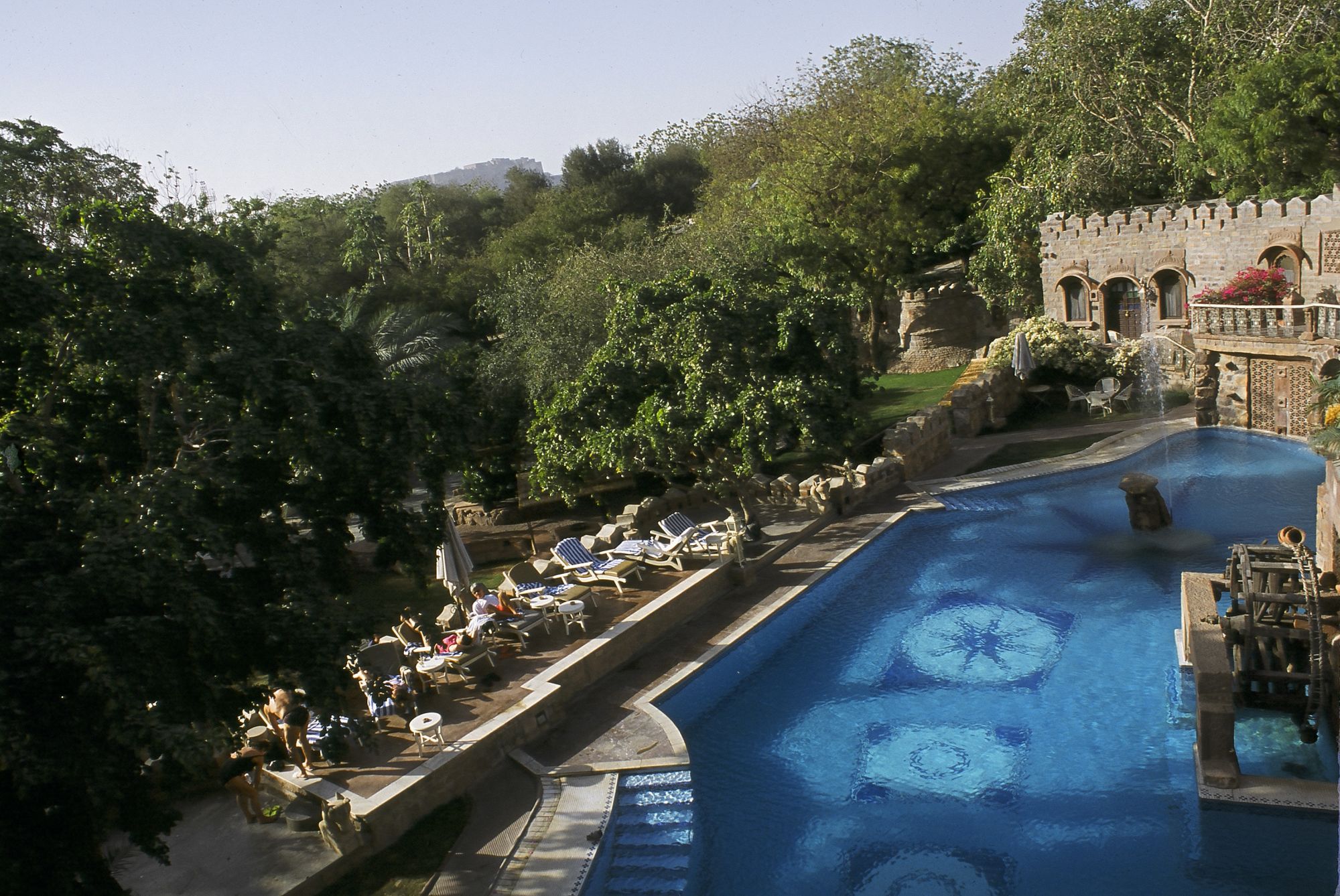 The Ajit Bhawan à Jodhpur: swimming pool
