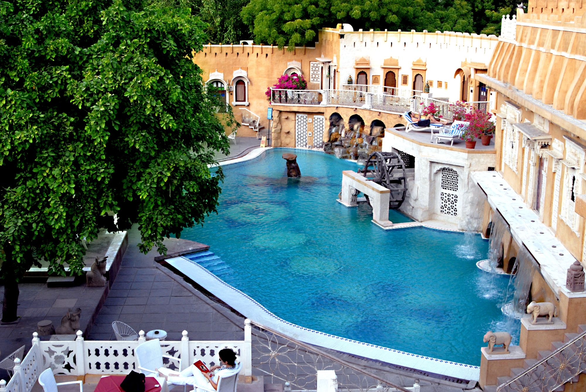 The Ajit Bhawan à Jodhpur: pool: