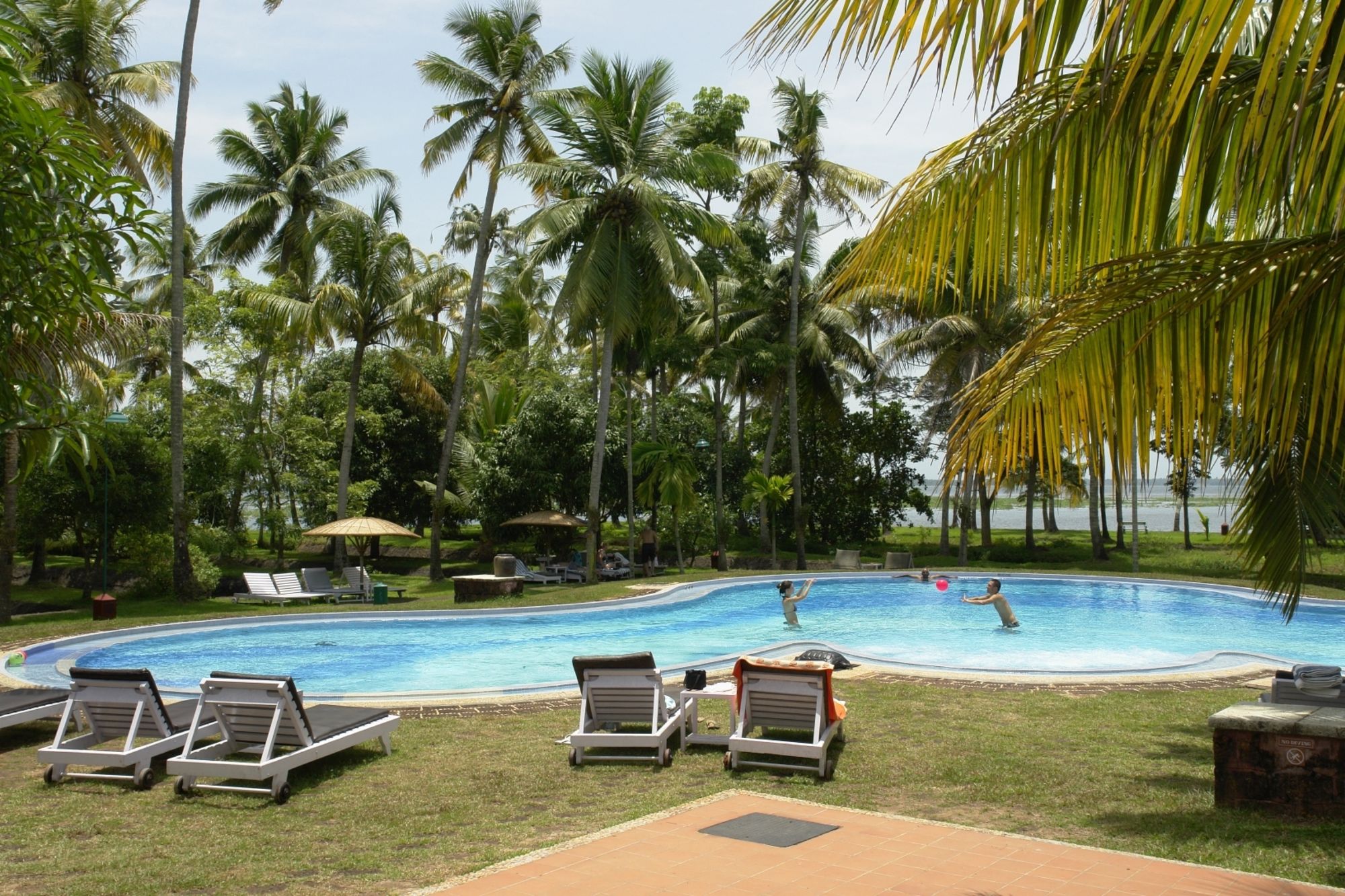 Coconut Lagoon in Kumarakom: pool: 